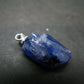 Tanzanite Pendant In Sterling Silver From Tanzania - 0.9" - 2.65 Grams