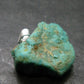 Genuine Turquoise Silver Pendant From Sleeping Beauty Arizona - 0.9" - 4.22 Grams