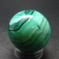 Amazing Rich Vivid Vibrant Green Malachite Sphere Ball From Congo - 1.6"
