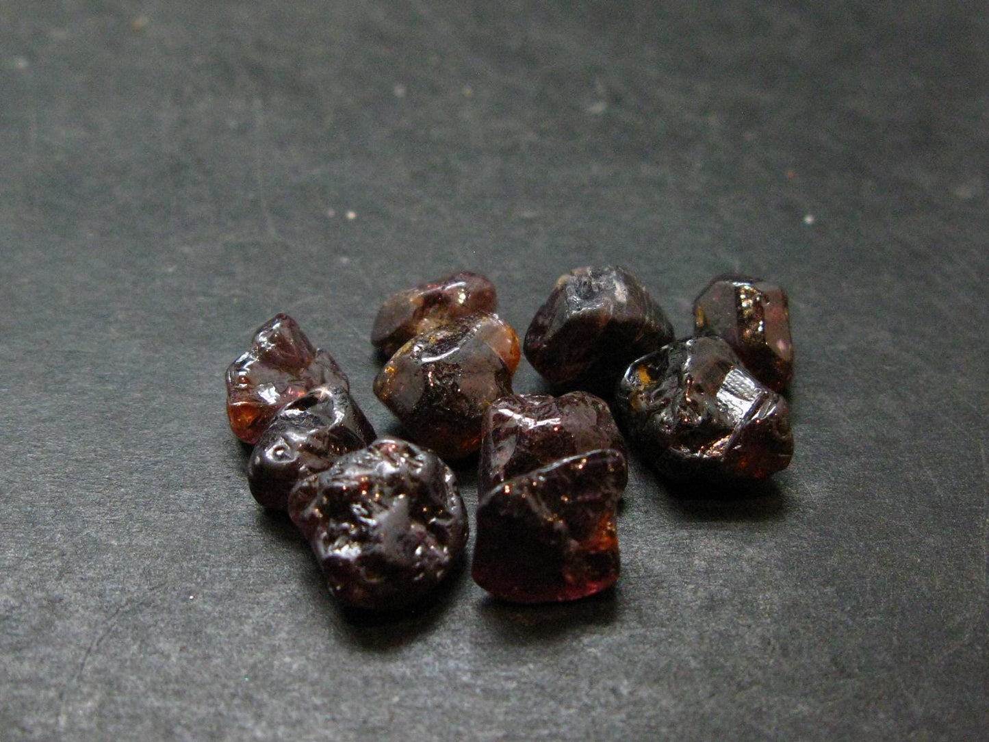 Lot of 10 Zircon Crystals From Tanzania - 10.16 Grams