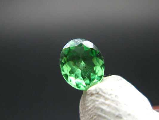 Gem Tsavorite Tsavolite Garnet Cut Stone From Tanzania - 0.48 Carats