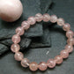 Morganite Genuine Bracelet ~ 7 Inches ~ 10mm Round Beads