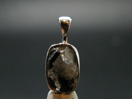 Phenakite Phenacite Crystal Silver Pendant From Russia - 0.7" - 1.27 Grams
