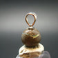 Rare Boulder Opal Silver Pendant from Australia - 0.6" - 1.44 Grams