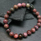 Cobaltocalcite Cobaltoan Calcite Genuine Bracelet ~ 7 Inches ~ 8mm Round Beads