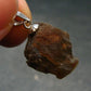 Rare Enstatite Crystal 925 Silver Pendant From Tanzania - 0.9" - 2.33 Grams