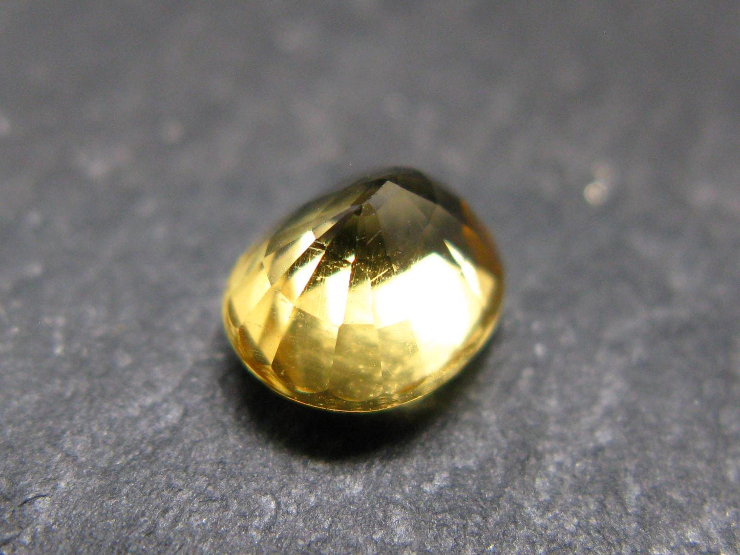 Gold Danburite Gem Facetted Cut Stone From Tazania - 1.55 Carats