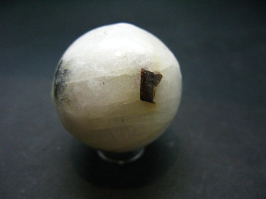 Rare Cryolite Sphere Ball From Greenland - 1.3" - 65.27 Grams