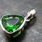 Helenite Gaia Stone Gem Sterling Silver Pendant From Washington - 4.0 Carats
