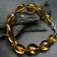 Citrine Genuine Unheated Bracelet ~ 7 Inches ~ 15mm Tumbled Beads