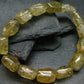 Gem Golden Scapolite Genuine Bracelet ~ 7 Inches ~ 15mm Tumbled Beads