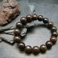 Meteorite Chondrite Genuine Bracelet ~ 7 Inches ~ 12mm Round Beads
