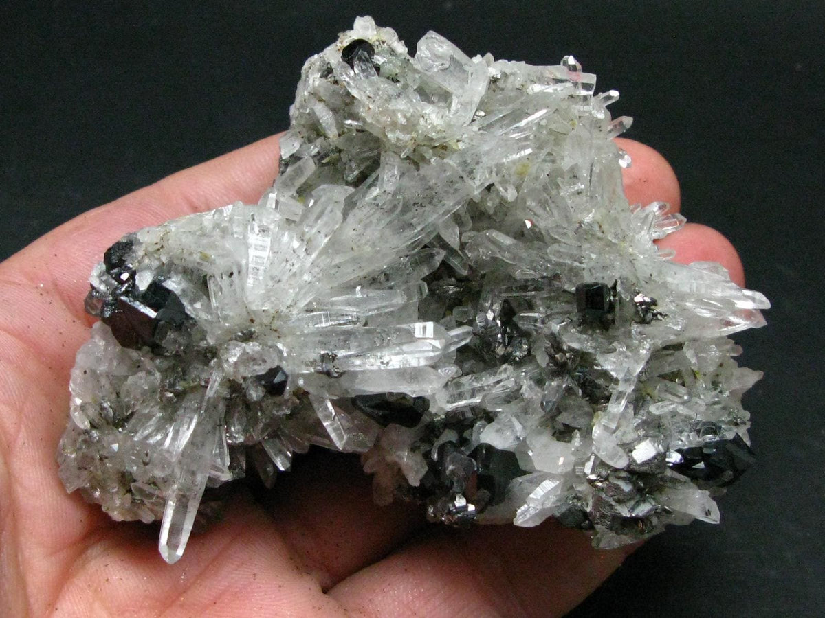 Cassiterite & Quartz Cluster From Bolivia - 3.6" - 171.41 Grams