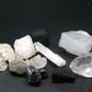 Synergy 12 Set Phenakite Moldavite Natrolite Petalite Danburite Tektite Scolecite Herderite Tanzanite Brookite 135.64 Gr