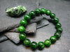 Chrome Diopside Genuine Bracelet ~ 7 Inches ~ 11mm Round Beads