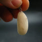 Very Rare White Cryolite 925 Silver Pendant from Greenland - 1.3" - 7.81 Grams