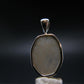 Very Rare White Cryolite 925 Silver Pendant from Greenland - 1.0" - 3.42 Grams