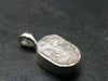 Very Rare White Cryolite 925 Silver Pendant from Greenland - 0.7" - 1.34 Grams