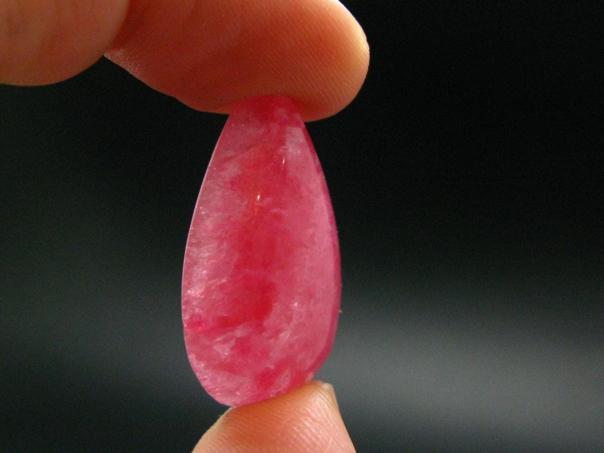 Extremely Rare Gem Rhodonite Cabochon From Brazil - 27.65 Carats
