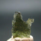 Moldavite Tektite Raw Piece from Czech Republic - 0.6" - 3.00 Carats - 0.60 Grams