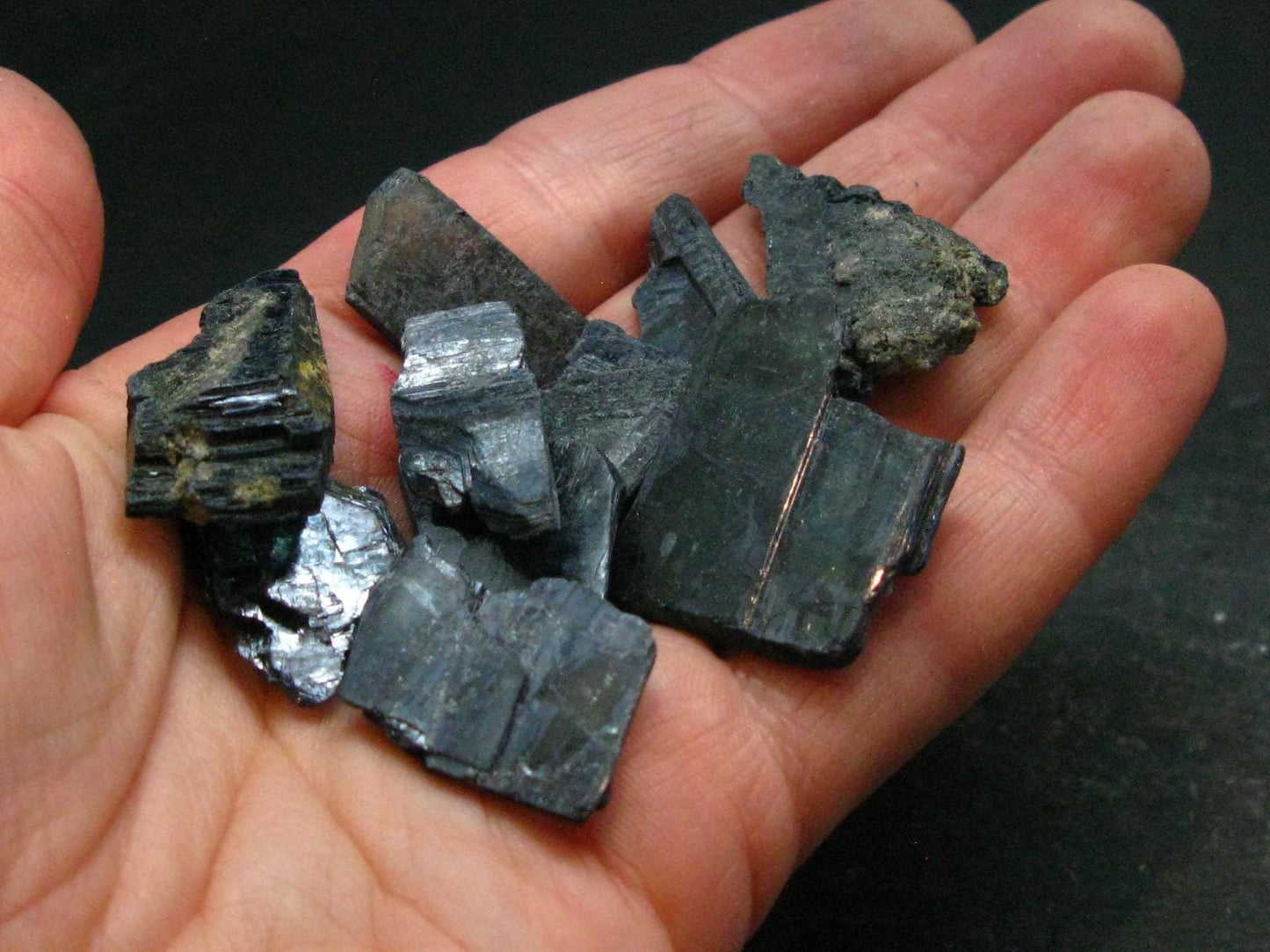 Lot of 10 Vivianite Crystals From Romania - 19.23 Grams