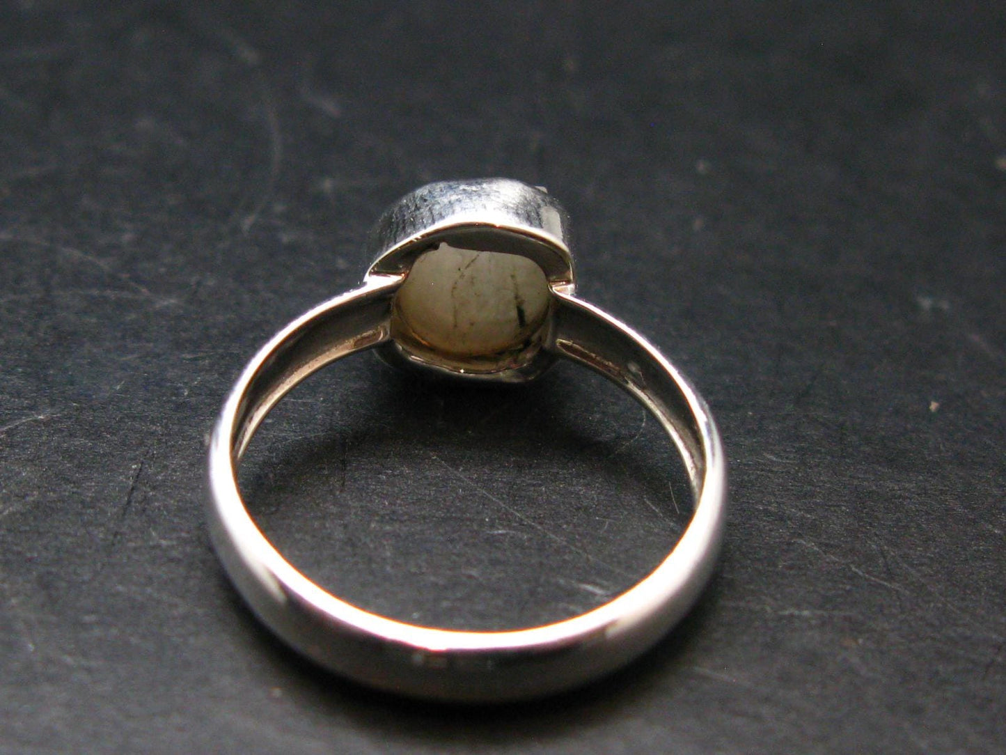 Phenakite Phenacite Sterling Silver Size 6 Ring from Nigeria - 2.11 Grams