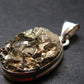 Pyrite Silver Pendant From Peru - 8.96 Grams - 1.2"