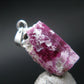 Bixbite Red Emerald Beryl Silver Pendant From Utah USA - 6.36 Carats - 0.8"