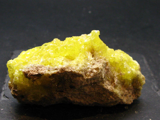 Sulfur Sulphur Cluster From Bolivia - 2.9"