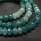 Extremely Rare Grandidierite Necklace From Madagascar - 19" - 6mm Facet Beads