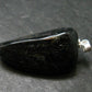 Very Rare Sterling Silver Nuumite Nuummite Pendant From Greenland - 1.6" - 12.22 Grams