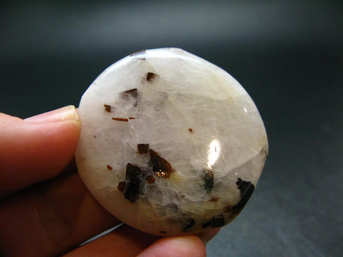Rare Cryolite Tumbled Stone From Greenland - 1.8" - 33.00 Grams