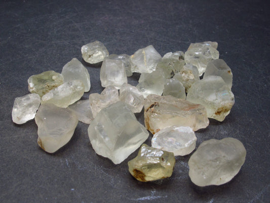 Lot of 25 Gem Orthoclase Sanadine Sanidine Crystals From Madagascar