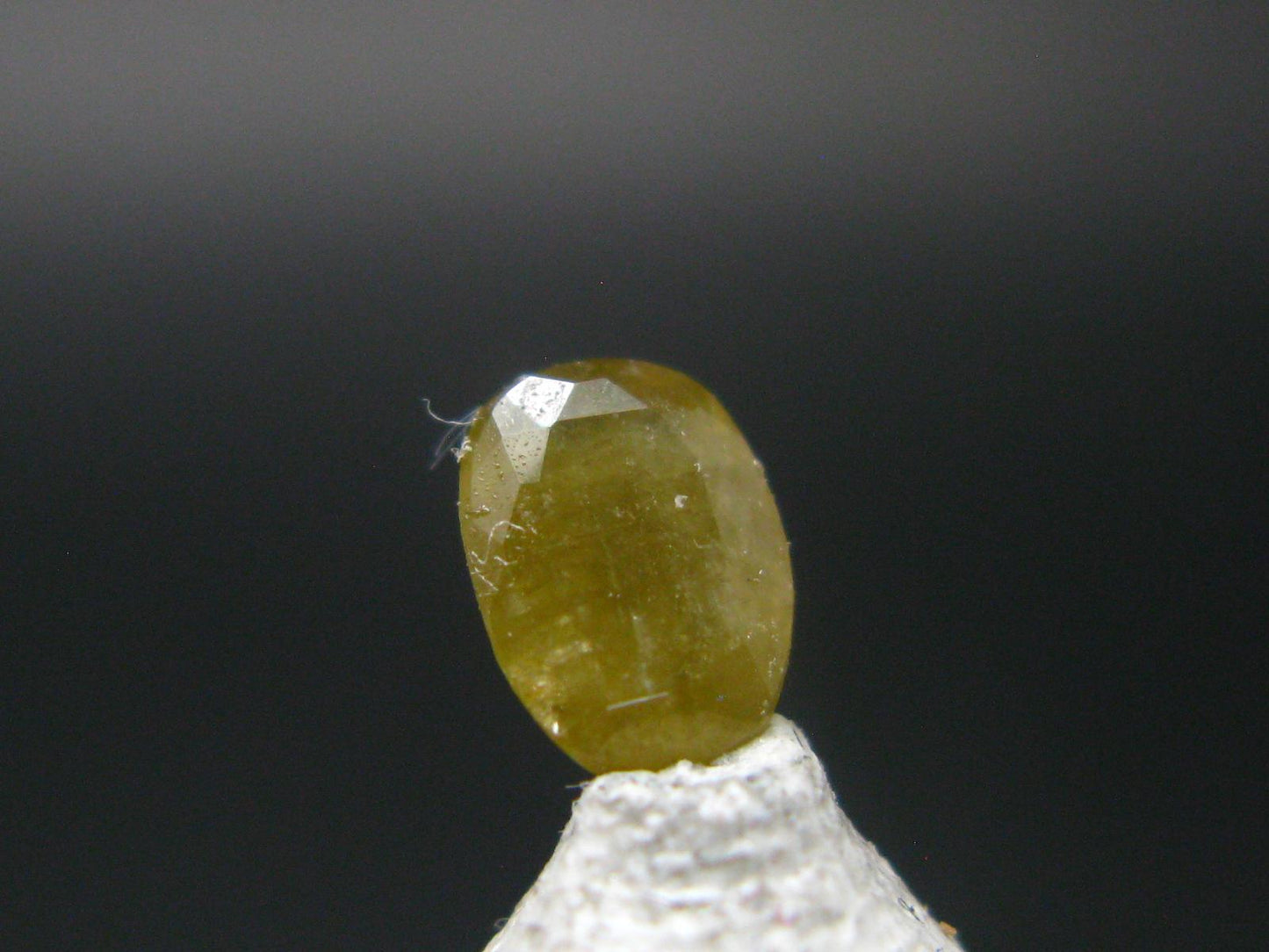 Rare Gem Siderite Cut Stone from Bolivia - 0.42 Carats