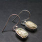 Phenakite Phenacite Earrings From Brazil - 1.0" - 2.72 Grams