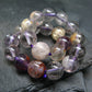 Purple Quartz Genuine Bracelet ~ 7 Inches ~ 9mm Round Beads