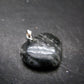 Rare Impactite Silver Heart Pendant From Norway - 1.0"
