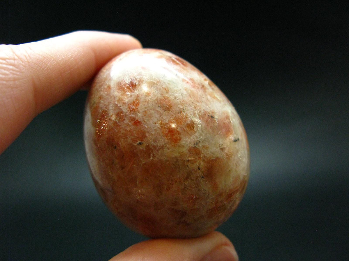 Sunstone Egg From India - 1.9" - 99.0 Grams