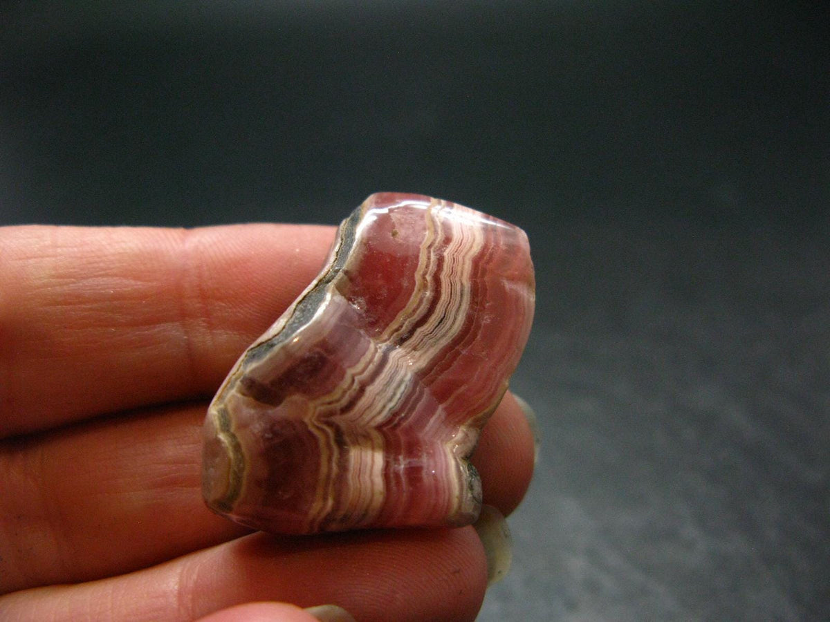 Rhodochrosite Stalactite From Argentina - 1.2" - 7.59 Grams