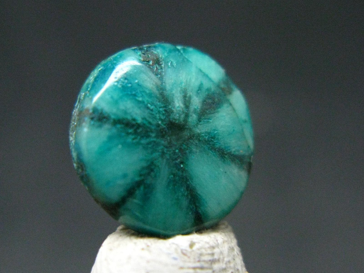 Beautiful Rare Gem Trapiche Emerald From Colombia - 1.85 Carats - 8.5x8.5mm