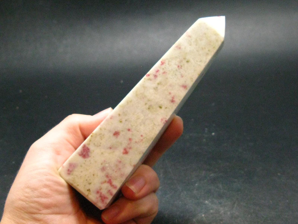 Rare Red Cinnabar Cinabar Obelisk From Peru - 5.1" - 209.0 Grams