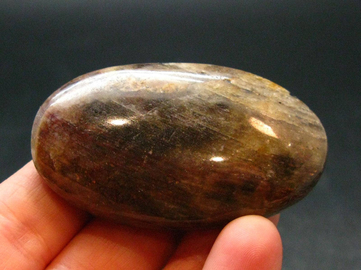 Tumbled Polished Gem Yellow Sapphire Stone From Sri Lanka - 2.1" - 60.42 Grams