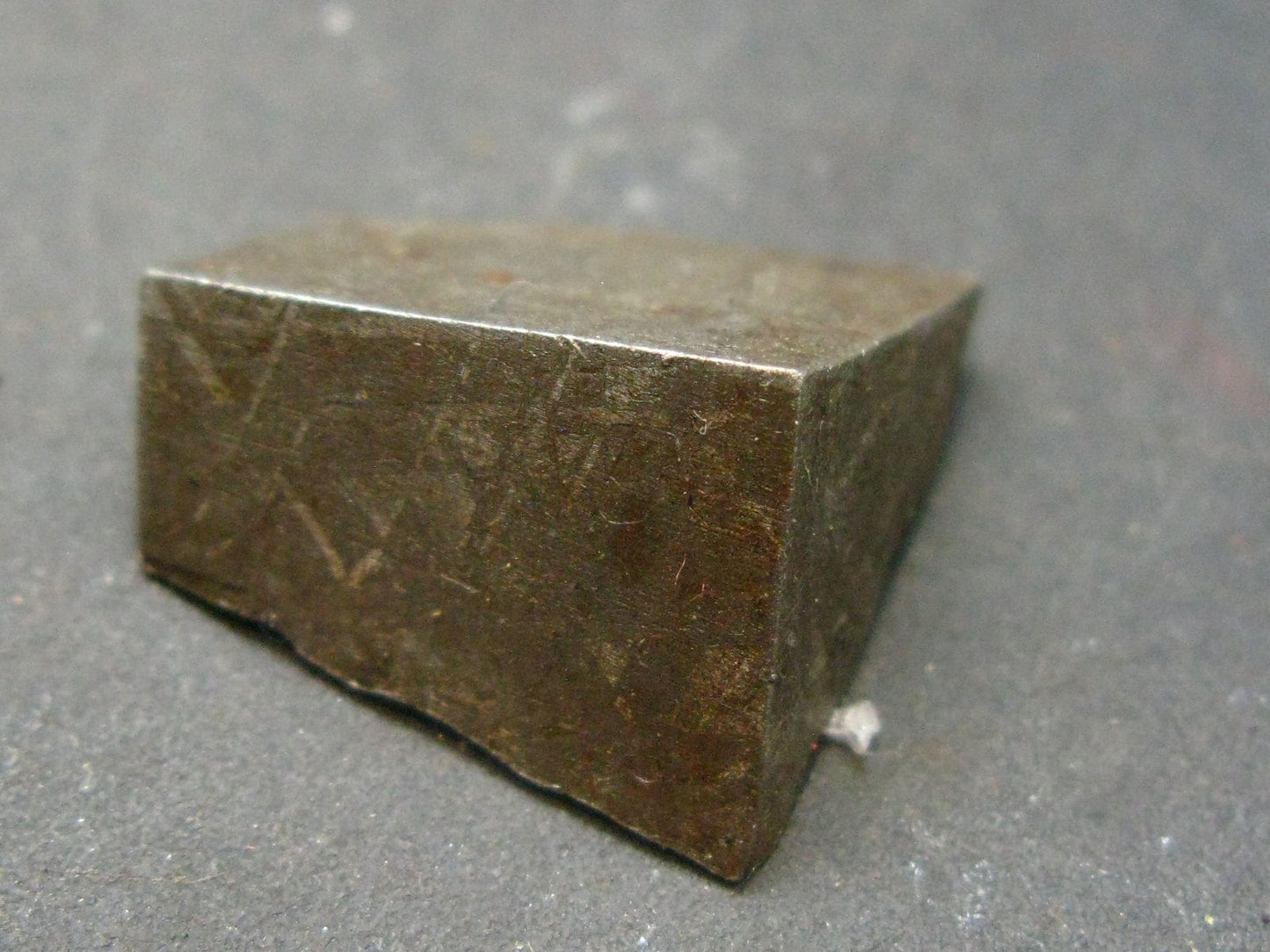 Large Gibeon Meteorite From Namibia - 0.7" - 12.34 Grams