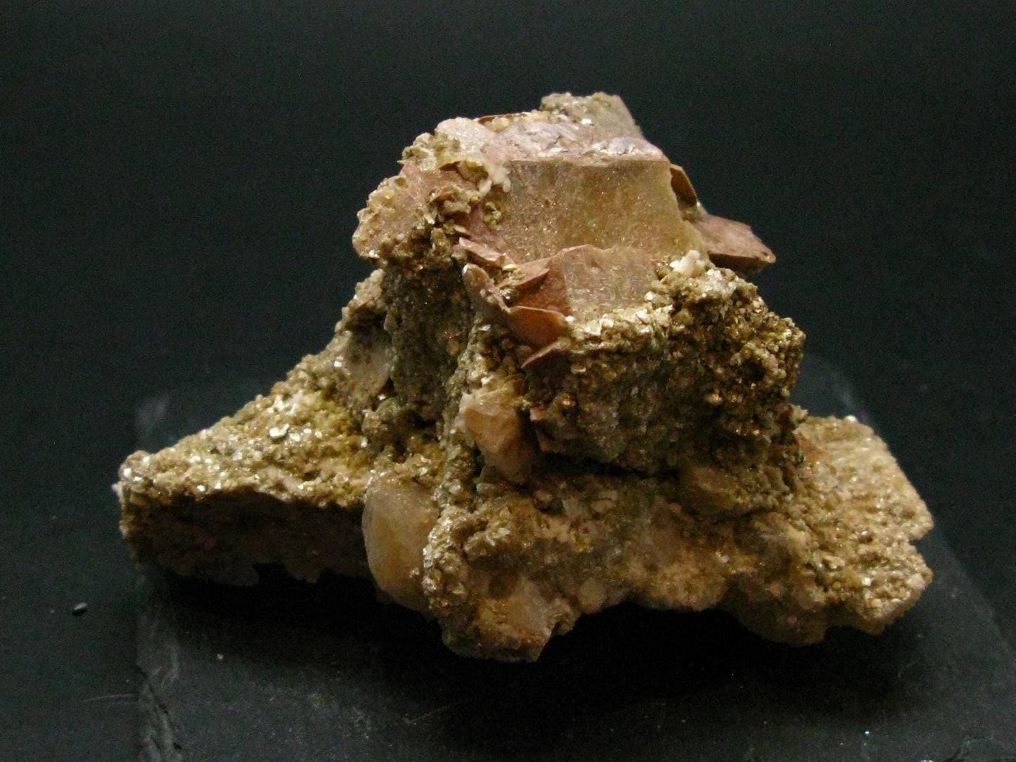 Rare Herderite on Feldspar Cluster from Brazil - 144.0 Grams - 3.6"