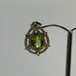 Pear-Cut Peridot Earrings | Sterling Silver August Birthstone Jewelry