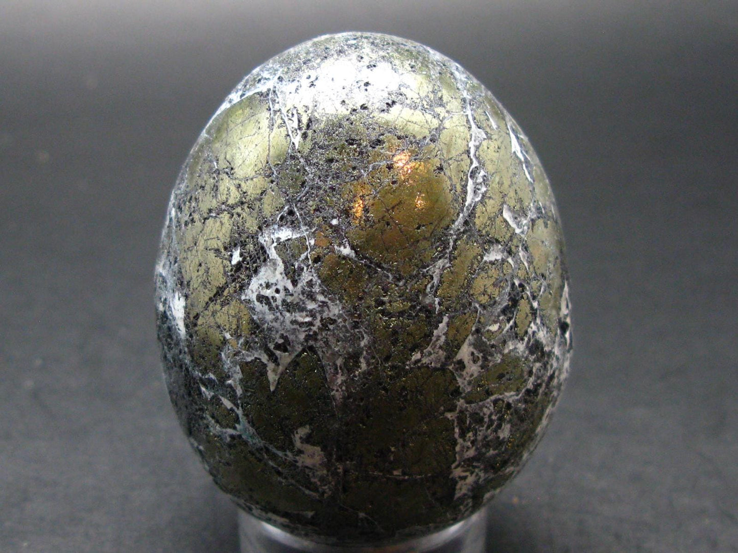 Covelite Covellite Egg From Peru - 2.4" - 232 Grams
