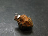 Magnetite Crystal Silver Pendant From Bolivia - 0.8" - 4.64 Grams