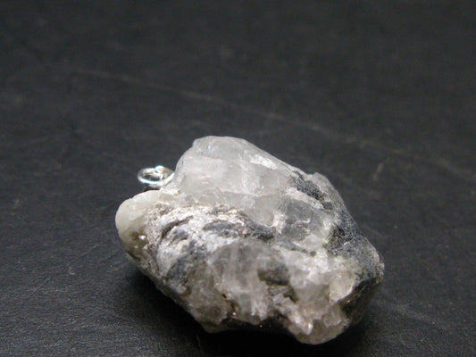 Phenakite Phenacite Crystal Silver Pendant from Russia - 1.0" - 5.95 Grams