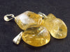 Set of 3 Natural Citrine Pendant From Brazil