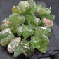 Peridot Genuine Bracelet ~ 7 Inches ~ 12mm Crystal Beads